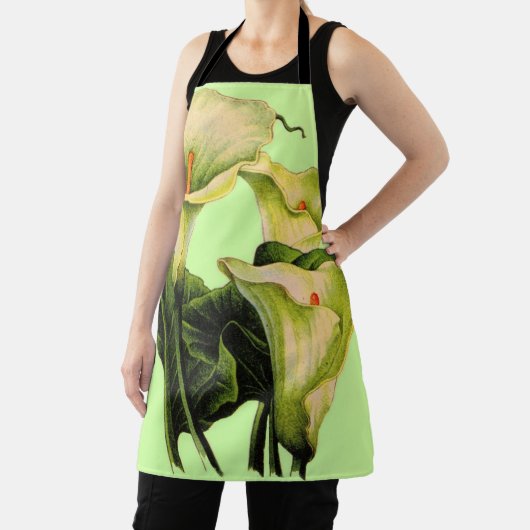 calla lily print schort (Insitu)