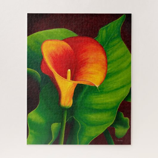 Calla Lily Puzzel (Verticaal)
