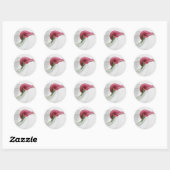 Calla Lily Ronde Sticker (Vel)