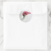 Calla Lily Ronde Sticker (Tas)