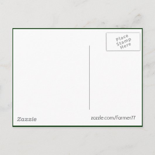Calla Lily Save the Date Briefkaart (Achterkant)