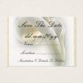 Calla Lily - Save The Date Kaart (Achterkant)