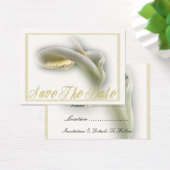 Calla Lily - Save The Date Kaart (Bureau)