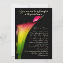 Calla Lily Schriftuur – Rood Geel Groen Bloemmotie