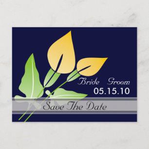 Calla Lily Sla de datum Briefkaarten