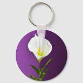 Calla Lily Sleutelhanger (Voorkant)