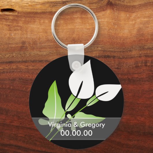 Calla Lily Sleutelhangers (Voorkant)