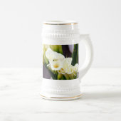 calla lily stein bierpul (Voorkant rechts)