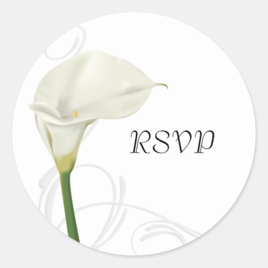 Calla Lily Sticker (Voorkant)