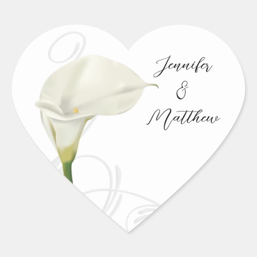 Calla Lily Sticker (Voorkant)