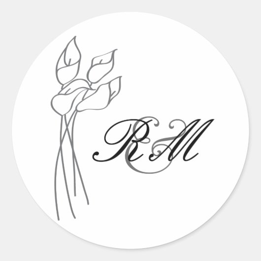 Calla Lily Sticker (Voorkant)