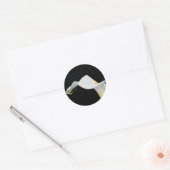 Calla Lily Sticker/Seal Ronde Sticker (Envelop)