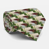 Calla Lily Stropdas (Opgerold)