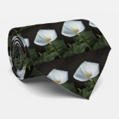 Calla Lily Stropdas (Opgerold)