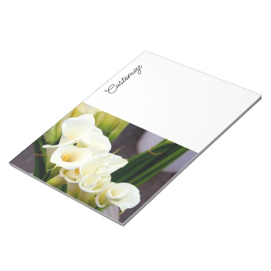 Calla lily Thunder_Cove Notitieblok (Schuin)