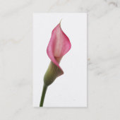 Calla Lily Visitekaartje (Achterkant)