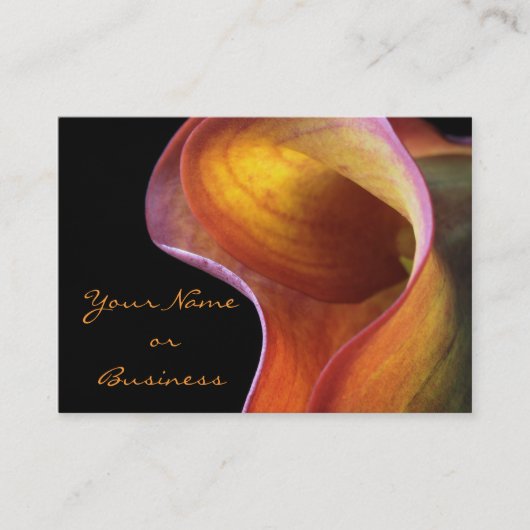 Calla Lily visitekaartje (Voorkant)