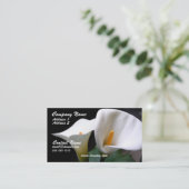 Calla Lily Visitekaartje (Staand voorkant)