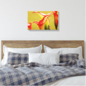 Calla Lily Wall Art Canvas Afdruk (Insitu (Slaapkamer))