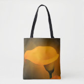 Calla Lily Warm Yellow Mist Achtergrond Tote Bag (Voorkant)