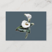  Calla Lily Wedding Enclosure Card Informatiekaartje (Achterkant)