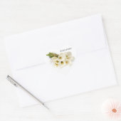 Calla Lily Wedding Invitation Envelope Seals Hart Sticker (Envelop)