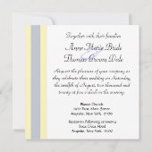 Calla Lily Wedding Invitations Kaart (Achterkant)