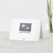 Calla Lily Wenskaart Kaart (Achterkant)