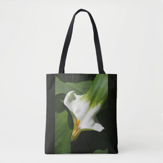 Calla Lily, Zantedeschia Tote Bag (Voorkant)
