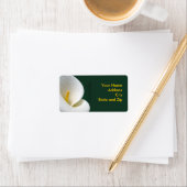 Calla op zwart etiket (Insitu)