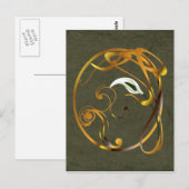 Calla Ornamental Briefkaart (Voorkant / Achterkant)