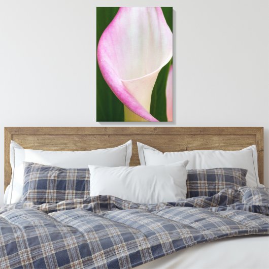 Calla Pano Canvas Afdruk (Insitu (Slaapkamer))