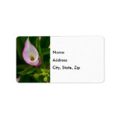 Calla Roll Address Label (Voorkant)