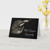 Calla Sympathy Card Kaart (Gele Bloem)