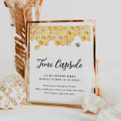 CALLA Time Capsule Baby shower teken Poster