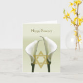 Calla van de Pascha de Kaart van Lelies (Gele Bloem)