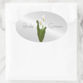 Calla van het art deco de Stickers van het (Tas)
