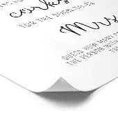 Calla - Vrijgezellenfeest raden hoeveel kurken Poster (Hoek)