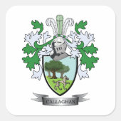 Callaghan-wapenstilstand Vierkante Sticker (Voorkant)