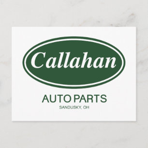 Callahan Auto Parts Briefkaart