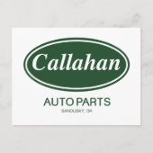 Callahan Auto Parts Briefkaart (Voorkant)