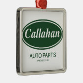 Callahan Auto Parts Metalen Ornament (Rechts)