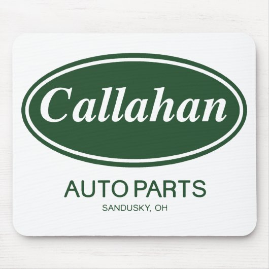 Callahan Auto Parts Muismat (Voorkant)