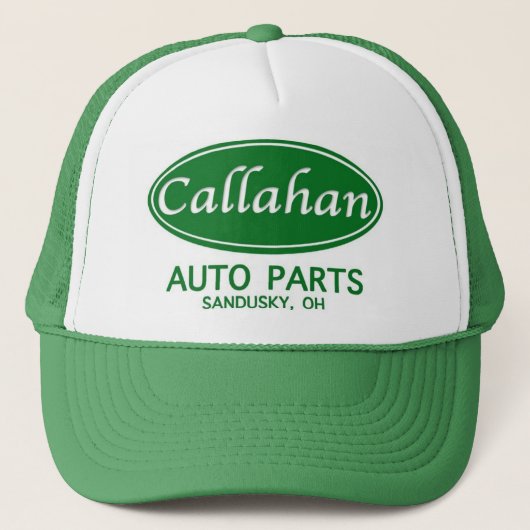 Callahan Auto Parts Trucker Hat! Trucker Pet (Voorkant)