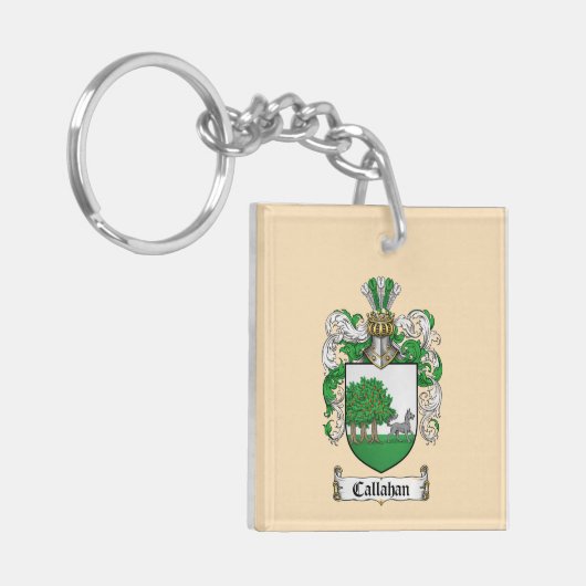 Callahan Coat of Arms Keychain  (Voorkant Links)