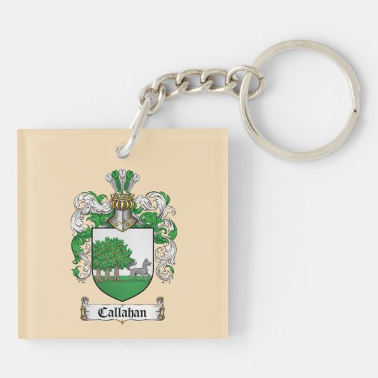 Callahan Coat of Arms Keychain  (Achterkant)