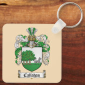 Callahan Coat of Arms Keychain (Achterkant)