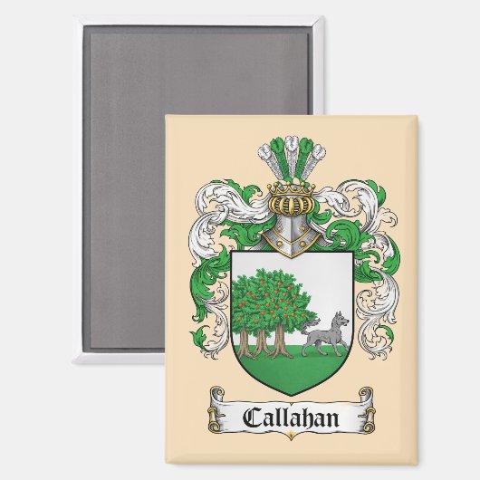 Callahan Coat of Arms Magnet (Voorkant / Achterkant)