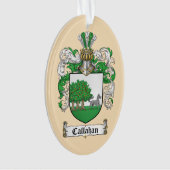 Callahan Coat of Arms Ornament (voorkant)