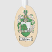 Callahan Coat of Arms Ornament (voorkant)